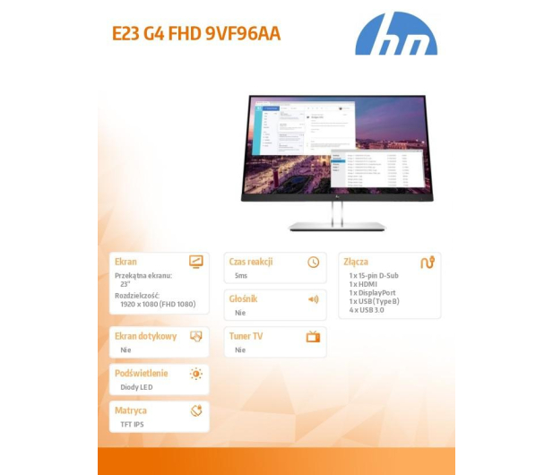 HP E23 G4 - 637271 - zdjęcie 4